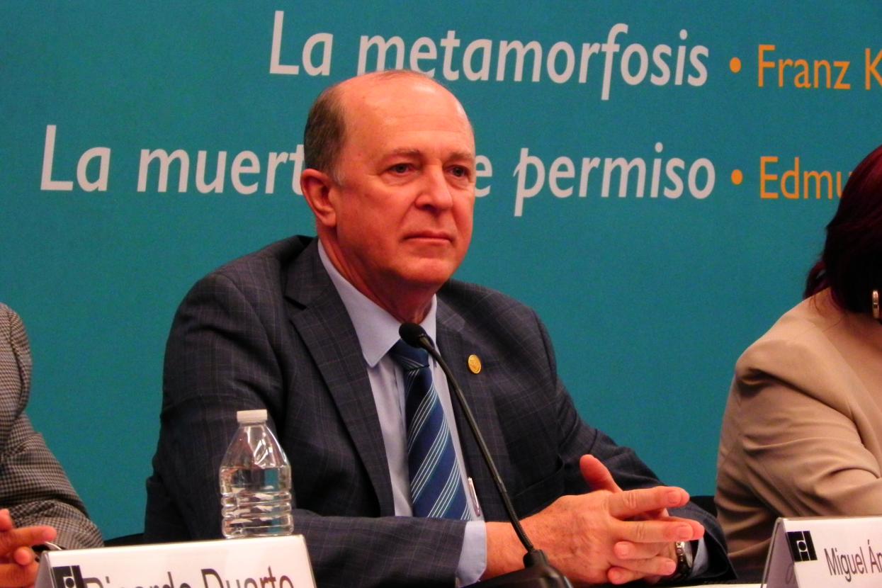 El doctor Miguel Ángel, Vicerrector Ejecutivo, encabezó el evento 